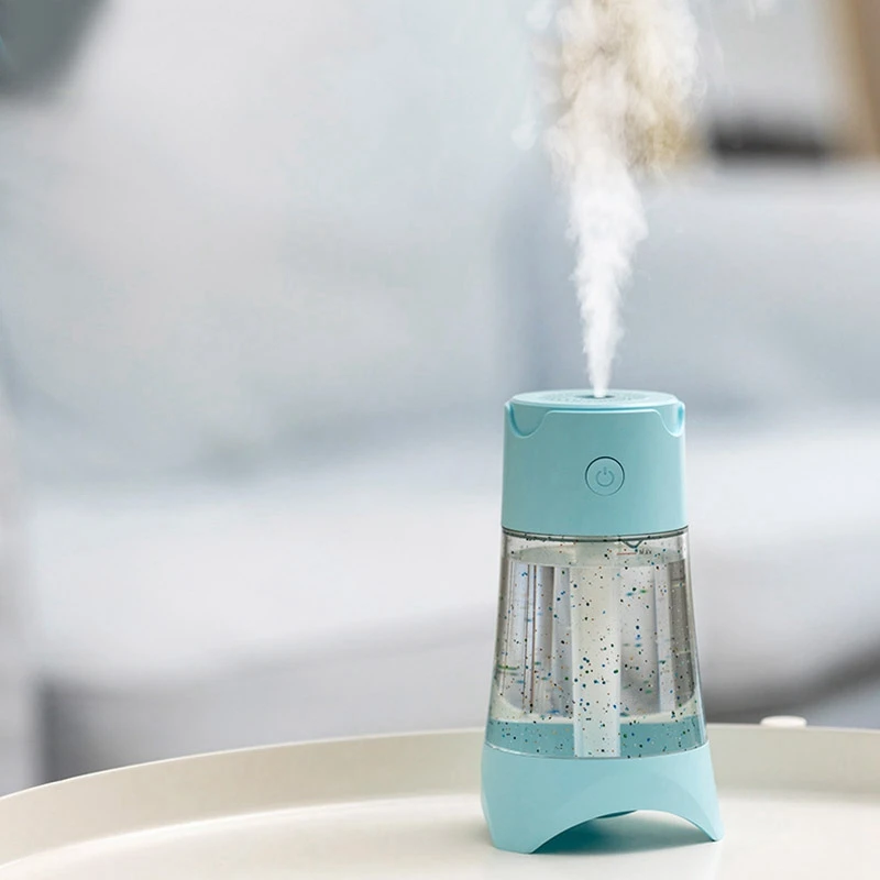300ML USB Cat Air Humidifier Ultrasonic with LED Light Mini Fan for Home Office | Бытовая техника