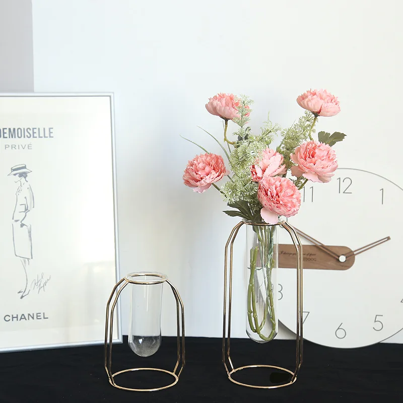 

7 Pcs 50cm Artificial Flower Single Peony For Wedding Decoration Silk Flower 3 Head Branch Rose plant Fake Flower For Home Decor