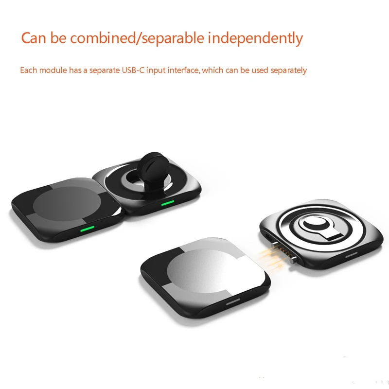 

Wireless Charger Magnetic Charge for iPhone 12 Pro Max 15W Quick Charging Wireless Charger