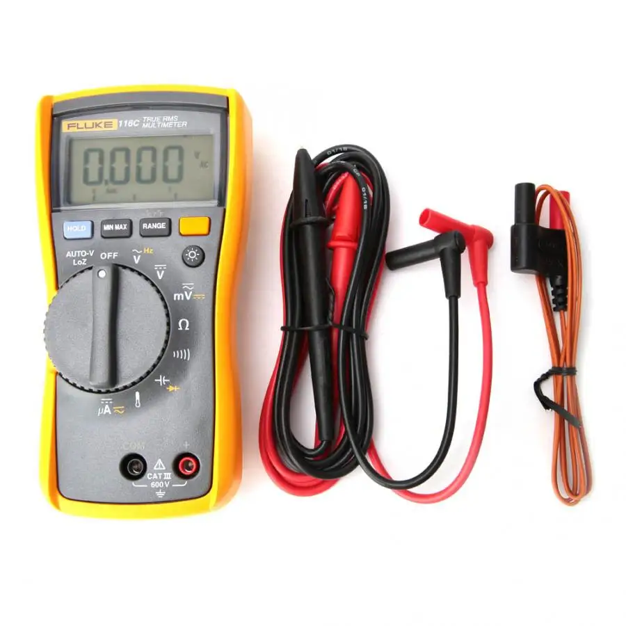 116C карманный цифровой мультиметр Высокая точность тестер с