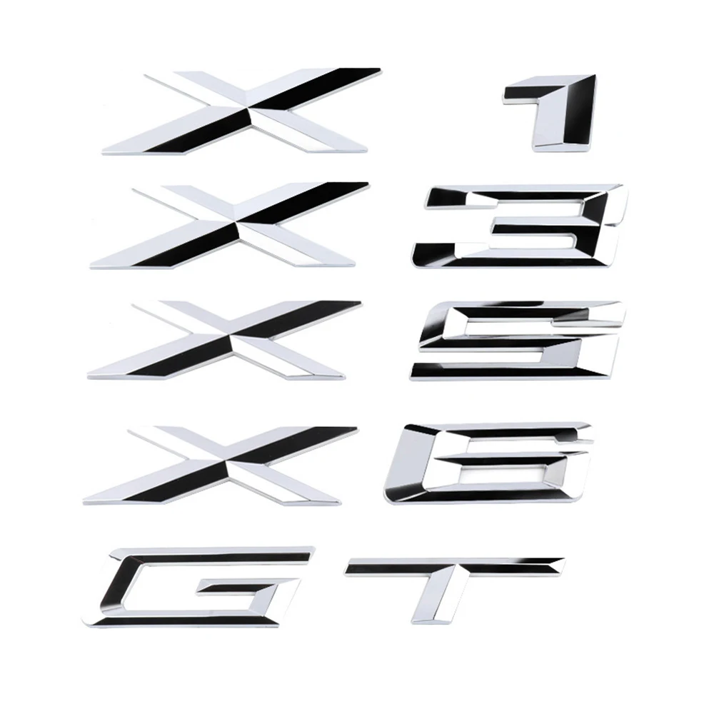 Автомобильная наклейка-эмблема для багажника BMW M performance X1 X3 X5 X6 GT логотип заднего