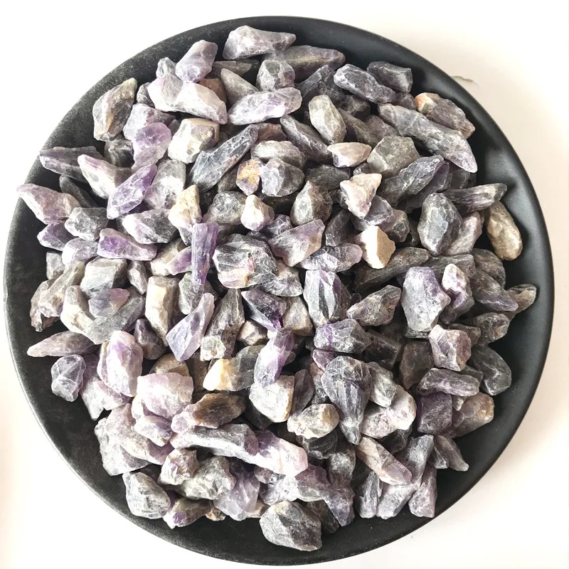 100 г натуральный камень кристалл минеральный Аметист оригинальный домашний