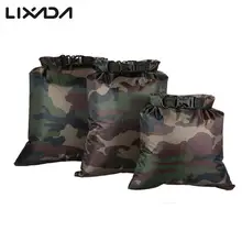 Lixada упаковка из 3 водонепроницаемых сухих сумок 3L+ 5L+ 8L, уличная водонепроницаемая сумка, сухие мешки, складные сухие сумки для кемпинга, пеших прогулок, путешествий