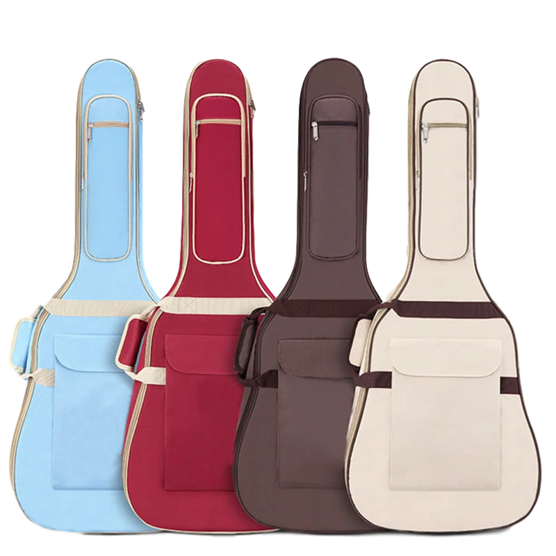 Мягкий чехол для гитары из ткани Оксфорд 41 дюйм с двойными лямками на плечах