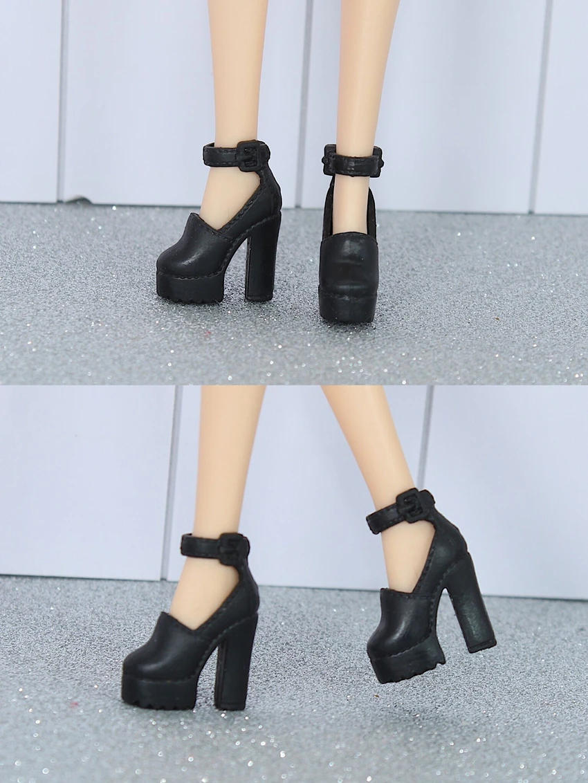 Коллективная серия оригинальных модных туфель на высоком каблуке/кукольные