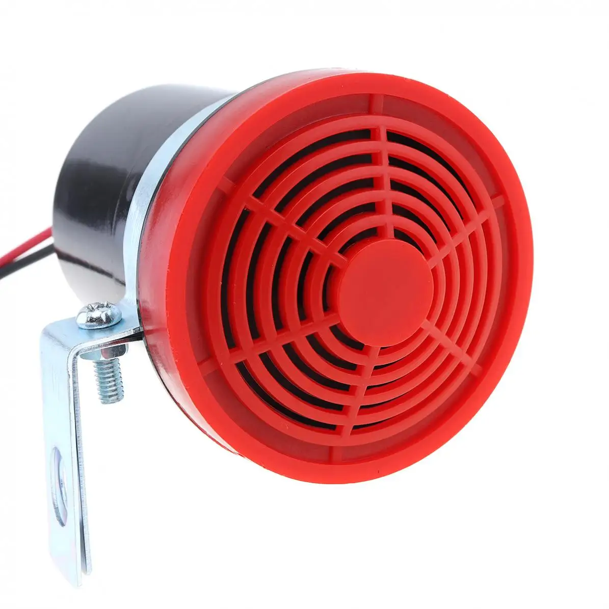 

Universal 12V 105dB Car Reversing Alarm Back up Horn Tone Beeper Buzzer Speaker Black Red for Motorcycle Car Vehicle