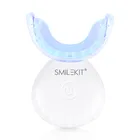 Лампа для отбеливания зубов со светодиодной подсветкой, аккумуляторсветильник ПА для быстрого отбеливания зубов, для домашнего использования