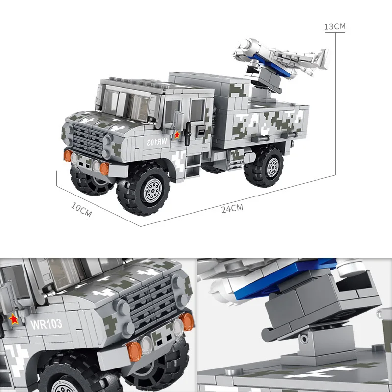 

Modern Military Series Building Blocks Army WW2 Stealth Fighter Missile Vehicle Air Force Soldier Weapons DIY Bricks Toy For Boy