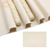 thick flax linen bakers couche bread proofing clothtowel baguette couche cloth diy bakers couche bread making supplies 087
