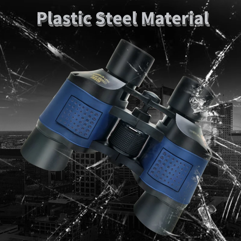 Бинокль 60X HD профессиональный дальнего действия дальность 3000 м FMC слабое ночное