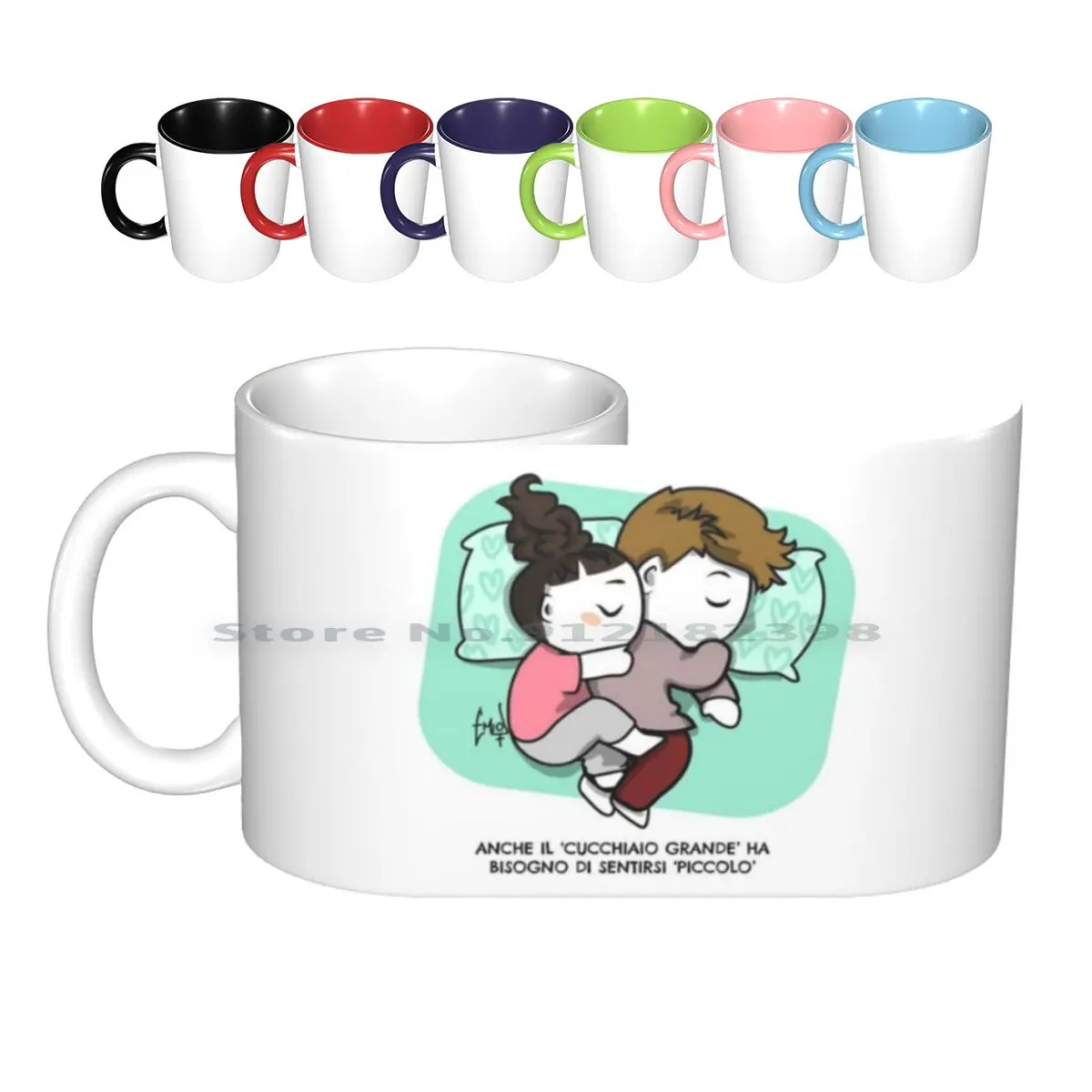 

Керамические кружки culaser AIO, кофейные чашки, кружка для молока, чая, кровать, любовь, браслет для сна, теплая Осенняя ложка, креативная девушка...