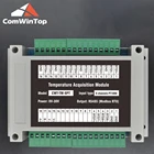 8 каналов PT100PT1000 Rs485 модуль сбора температуры с выходом Modbus