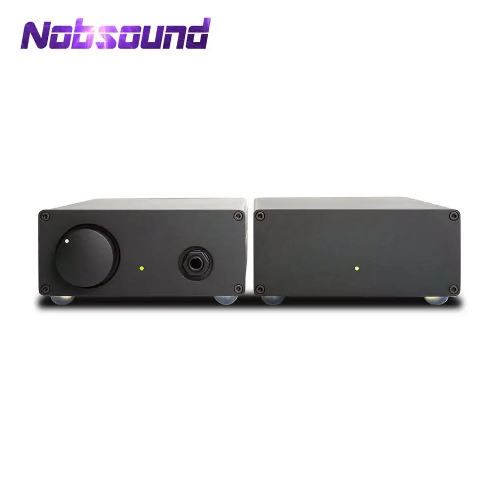 Nobsound HiFi стерео усилитель для наушников разделенный дизайн мощности и усилителя Вдохновленный Naim