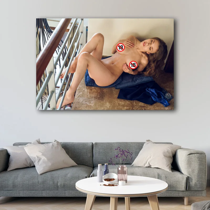 Женская Грудь Горячая модель природа сексуальная девушка фото настенные