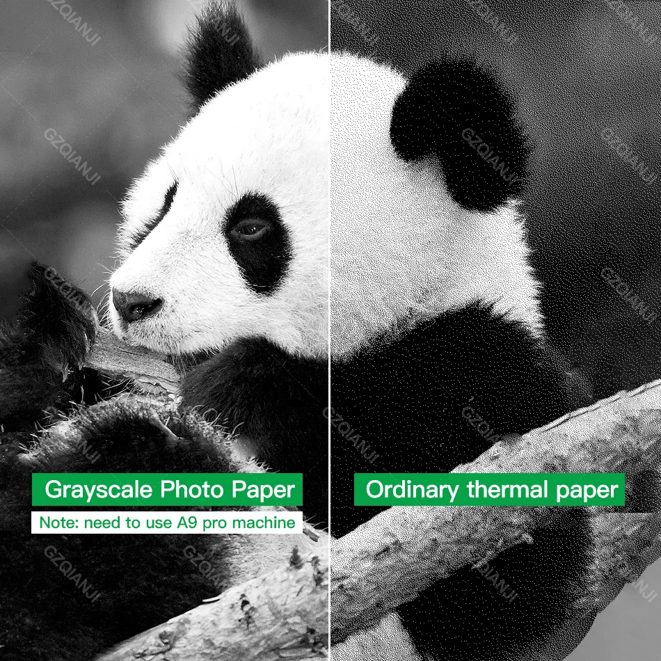 Карманный фотопринтер Peripage A9 PRO фототермальная бумага 77*30 мм с более высоким