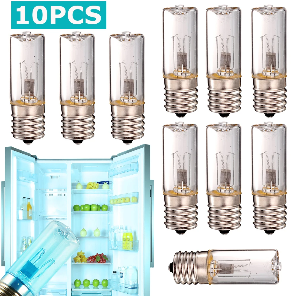 10X E17 10V UVC бактерицидные лампы кварцевая лампа 185 254nm ультрафиолетовый светильник