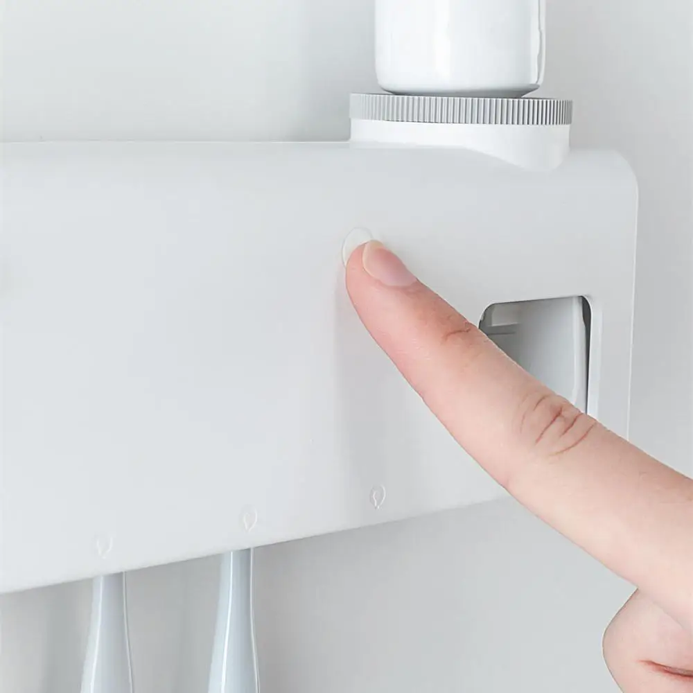 Mijia Dr.meng 2 in 1 UVC Ultraviolet Toothbrush Sterilizer Holder Detachable Automatic Toothpaste Squeezers Dispenser | Дом и сад