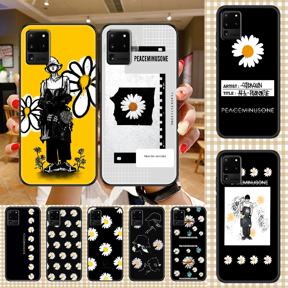 Чехол для телефона G Dragon peaceminusone Samsung Galaxy Note 4 8 9 10 20 S8 S9 S10 S10E S20 Plus UITRA Ultra black art back 3D |