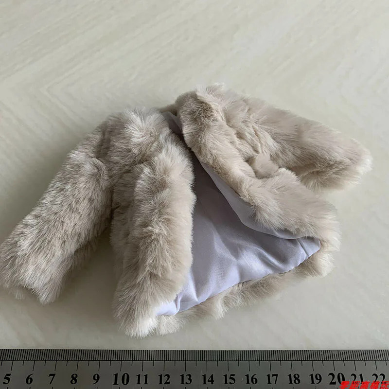 

1/6 Scale Furry Coat Plush Coat Outfit Clothes Model For 12" Female Action Figure Body