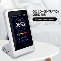 carbon dioxide detector lightweight lcd digital temperature humidity sensor tester air quality co2 formaldehyde monitor
