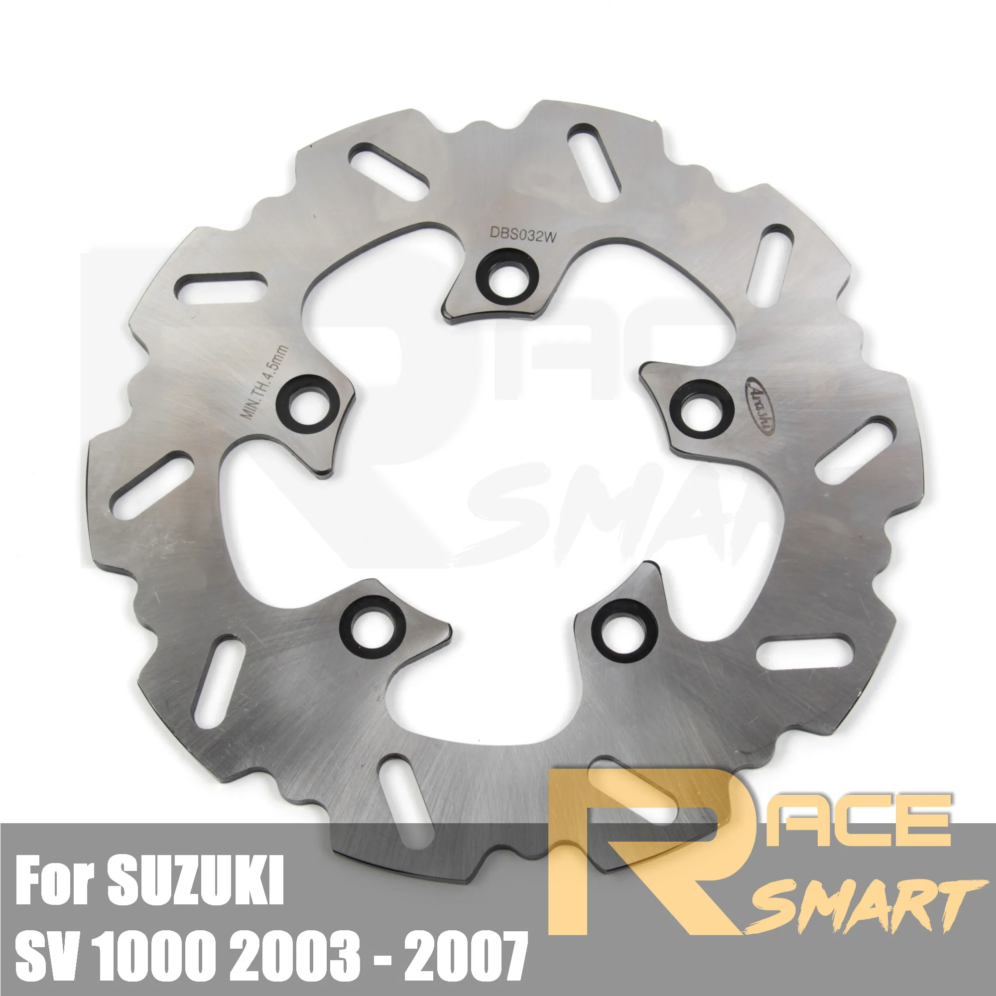 Задние тормозные диски для Мотоцикла SUZUKI SV 1000 2003 2007 роторы S SV1000 SVS1000 2004 2005