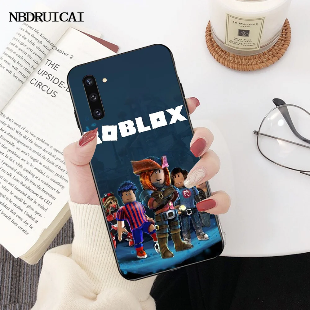 NBDRUICAI популярная игра Roblox чехол для телефона Samsung Note 3 4 5 7 8 9 10 pro M10 20 30 | Мобильные