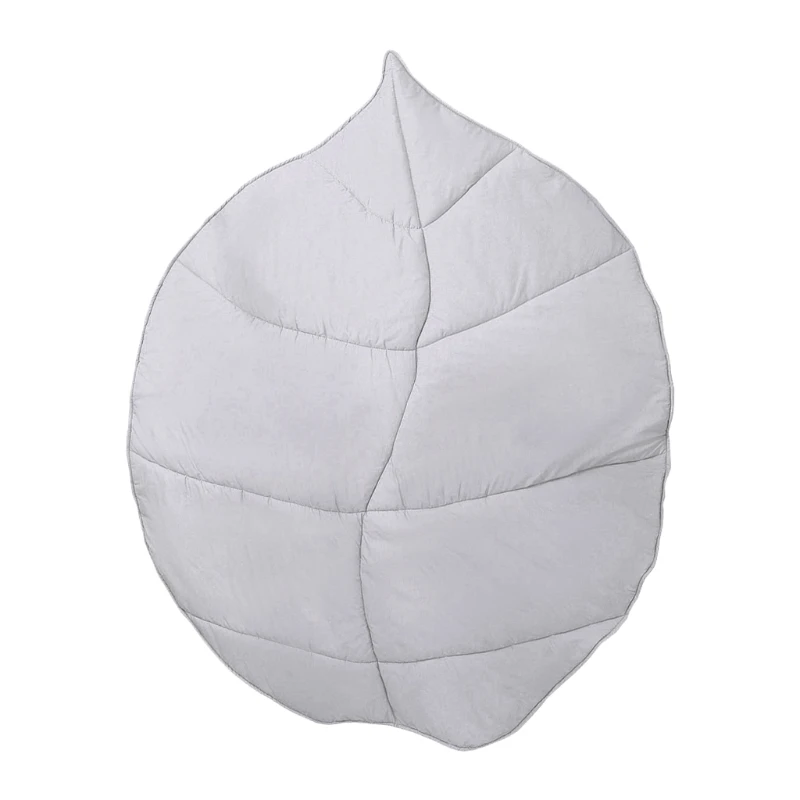 

Newborn Baby Cotton Crawling Carpet Blanket Leaves Shape Crawling Play Mat Rug