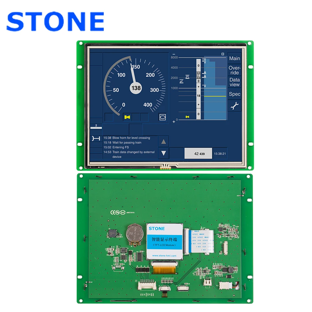 8 дюймов сенсорный экран Экран HMI 800x600 для промышленного Управление Панель с