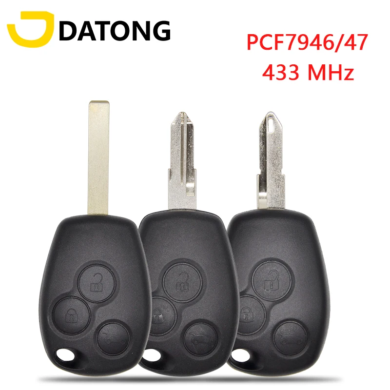 Автомобильный Дистанционный ключ Datong World для Renault Megane Modus Clio Kangoo Logan Sandero Duster 434 МГц