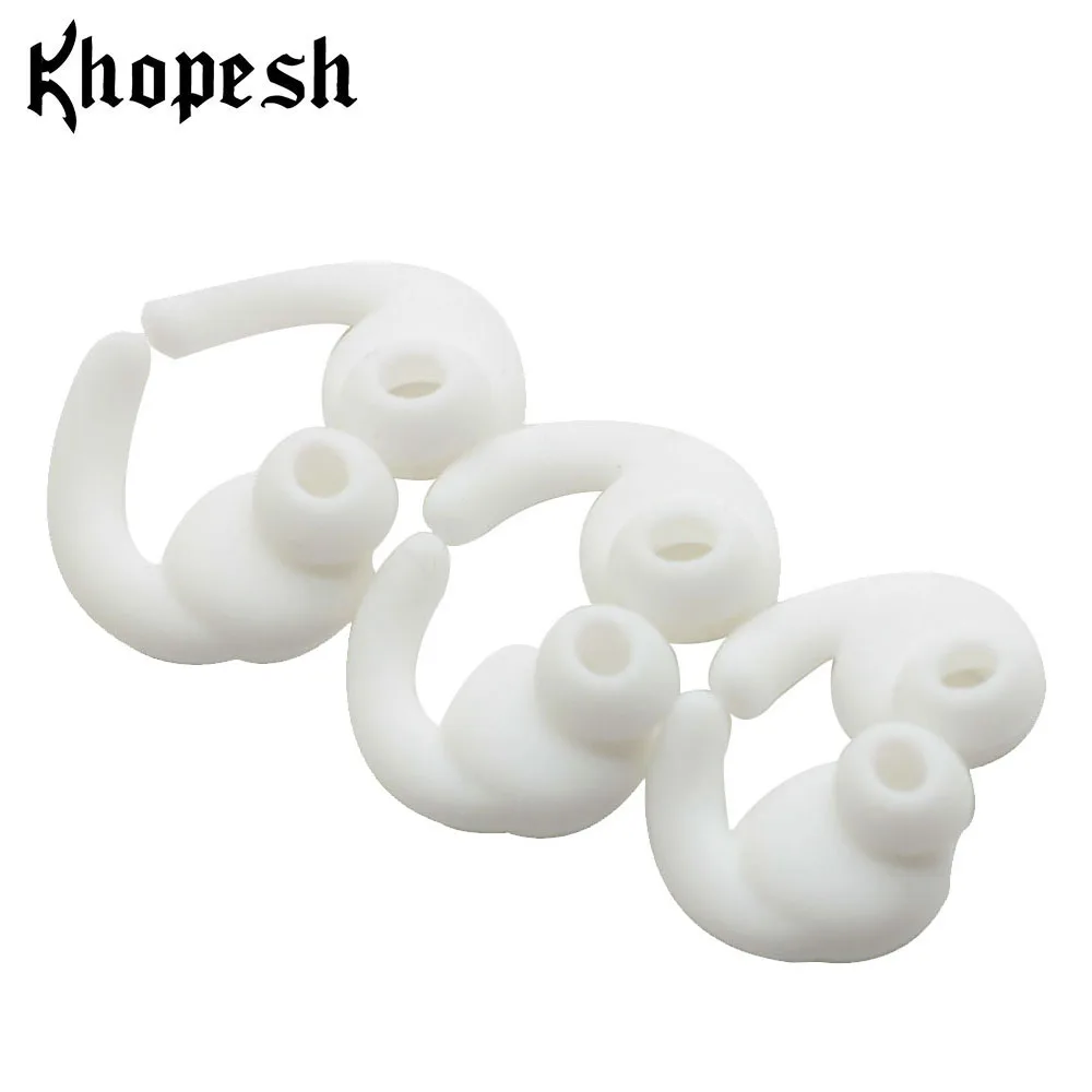 3 pairs ear tips B Khopesh для EP51 Силиконовые амбушюры для Meizu EP51 спортивные наушники-вкладыши Bluetooth ушные вкладыши силиконовые наушники S/M/L - Цвет: 3 pairs ear tips B
