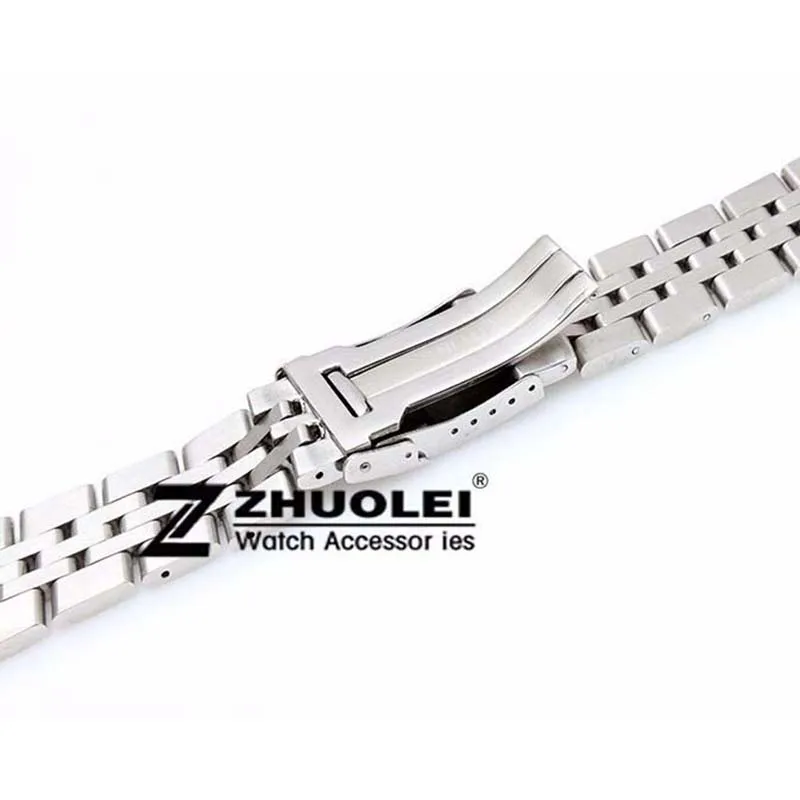 22mm 24mm High Quality Solid Stainless Steel Watch Bracelet for men's  Breitling watch band
