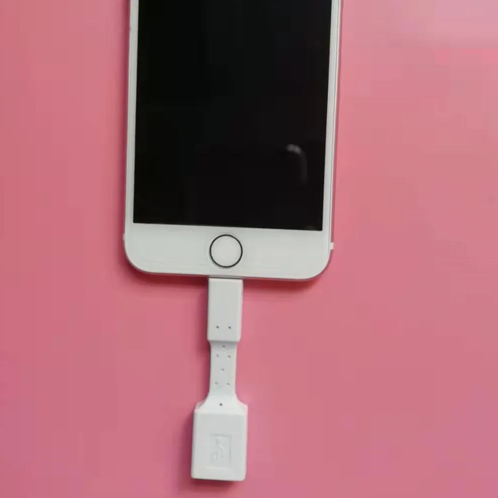 OTG адаптер для Iphone IOS к usb кабелю устройств SD кардридер клавиатура