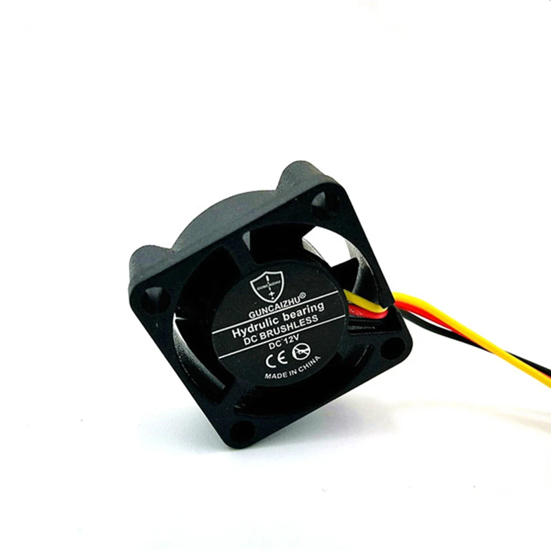 Гидравлический подшипник 2510, 25 мм, 25x25x10 мм, охлаждающий вентилятор для видеокарты, 5 В, 12 В, 24 В, вентилятор m.2 SSD с 2 контактами