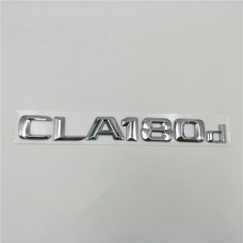 For Mercedes Benz AMG Cla CLA180d CLS180d GLA180d GLC220d GLA220d GLA250d Rear Tail Back Emblem Logo Auto Decals | Автомобили и