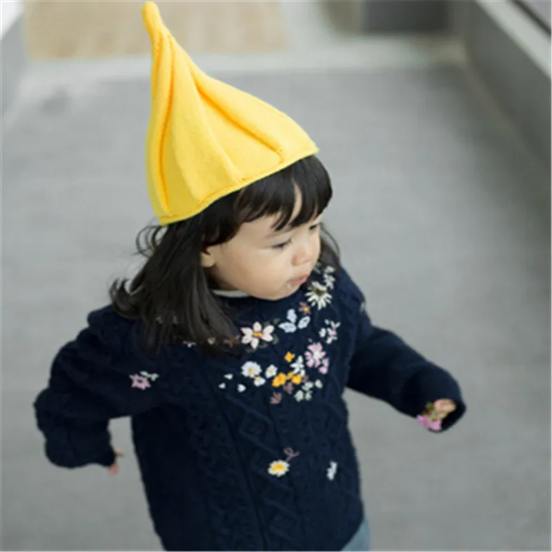 Beanies детская зимняя шапка для девочек и мальчиков милые Твердые крышки