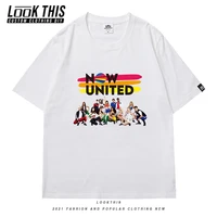 now united t shirt summer fashion t shirt for girls oversized t shirt baby tee o neckwhite tees funny toddler girl clothes tops
