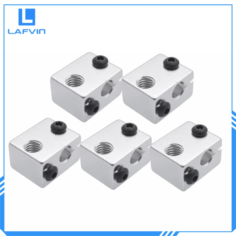 Алюминиевый Термоблок V6 для V5 J head Extruder HotEnd запчасти 3D принтеров нагреватель