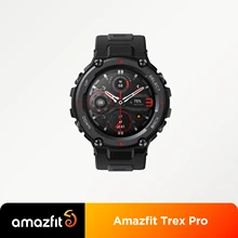 Global Version Amazfit Trex Pro GPS Outdoor Smartwatch Waterproof 18-day Battery Life 390mAh Smart Watch For Android iOS Phone