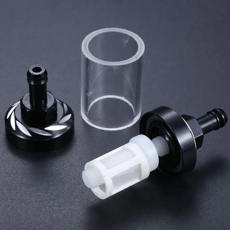 Mtsooning 8 мм 5/16 дюйма внутренний топливный фильтр для мотоцикла черные бензиновые