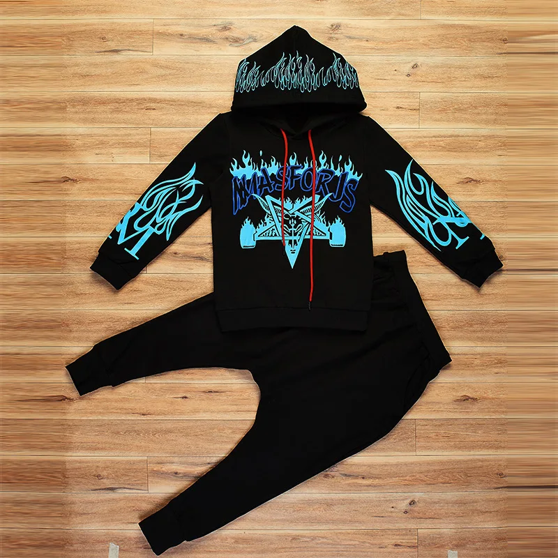 Одежда для девочек-подростков комплект 2019 Весна Детские костюмы с длинными