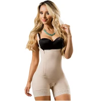 womens waist trainer bodysuit tummy control shapewear zipper open bust full body shaper slimmer butt lifter panty