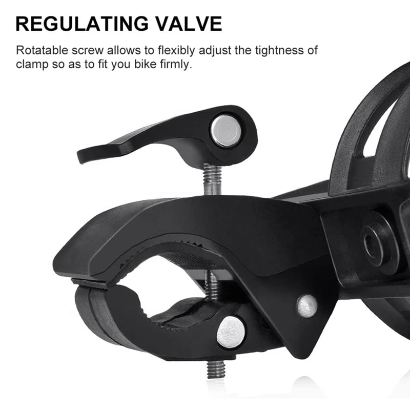 

Adjustable Buckle Water Bottle Rack Mountain Bike Outdoor Riding Cup Holder Quick Release with Water Bottle Holder