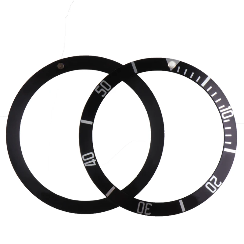 Алюминиевая Вставка для циферблата 39 8 мм черный синий красный серебристый