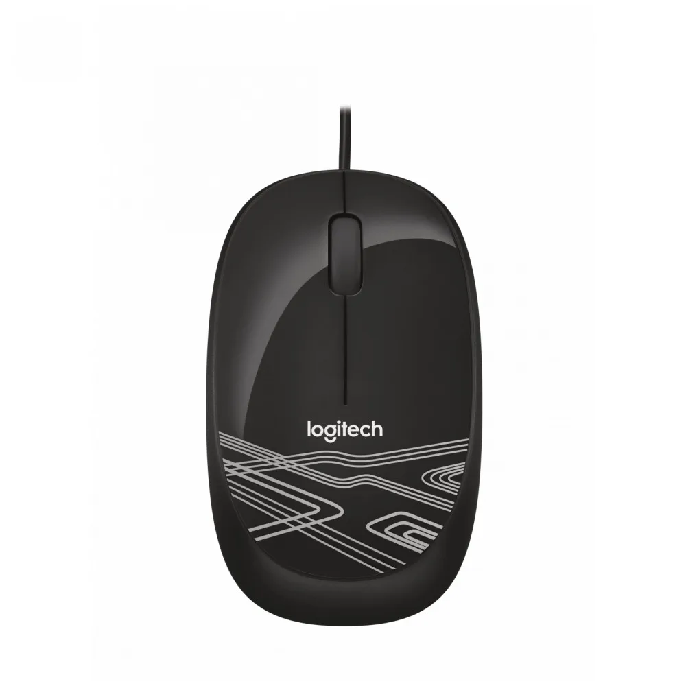 Мышь Logitech M105 Black (черная с рисунком оптическая 1000dpi USB 1.5м 3 кнопки)|Мыши| |