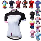 Дышащая велосипедная Джерси для женщин, одежда для велоспорта Pro Team Maillot Ciclismo, дорожный горный велосипед, Джерси, топы, быстросохнущая велосипедная одежда
