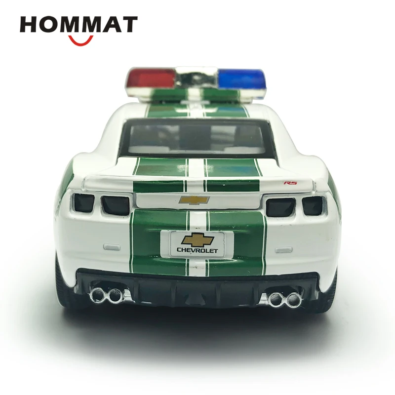 HOMMAT 1:32 весы Шевроле Камаро Дубай полиция 999 сплав игрушки модели автомобилей