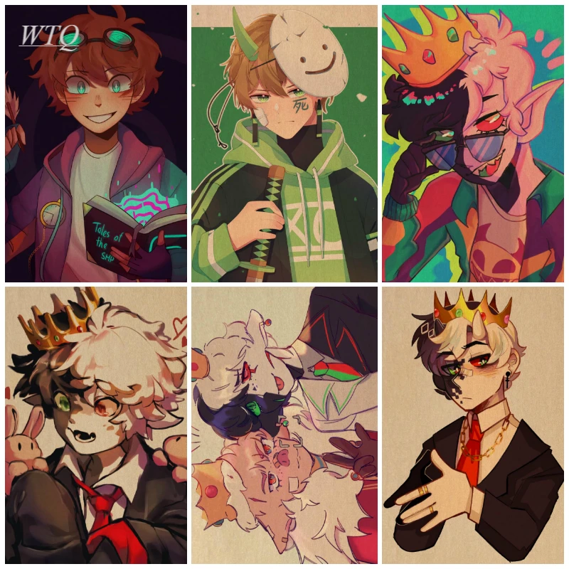 Настенный плакат аниме плакаты мечта Smp Ретро Картина на холсте Настенная