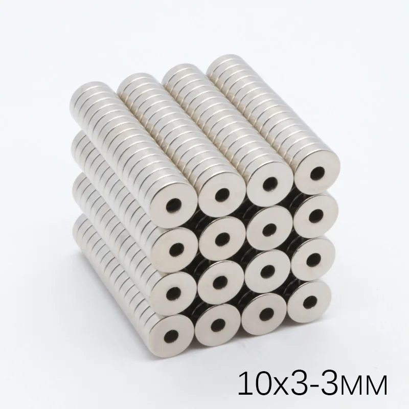100 шт. 8x3 3 8x5 10x3 12x3 12x4 4 15x3 15x4 5 16x3 18x4 мм сильный Неодимовый Перманентный кольцевой