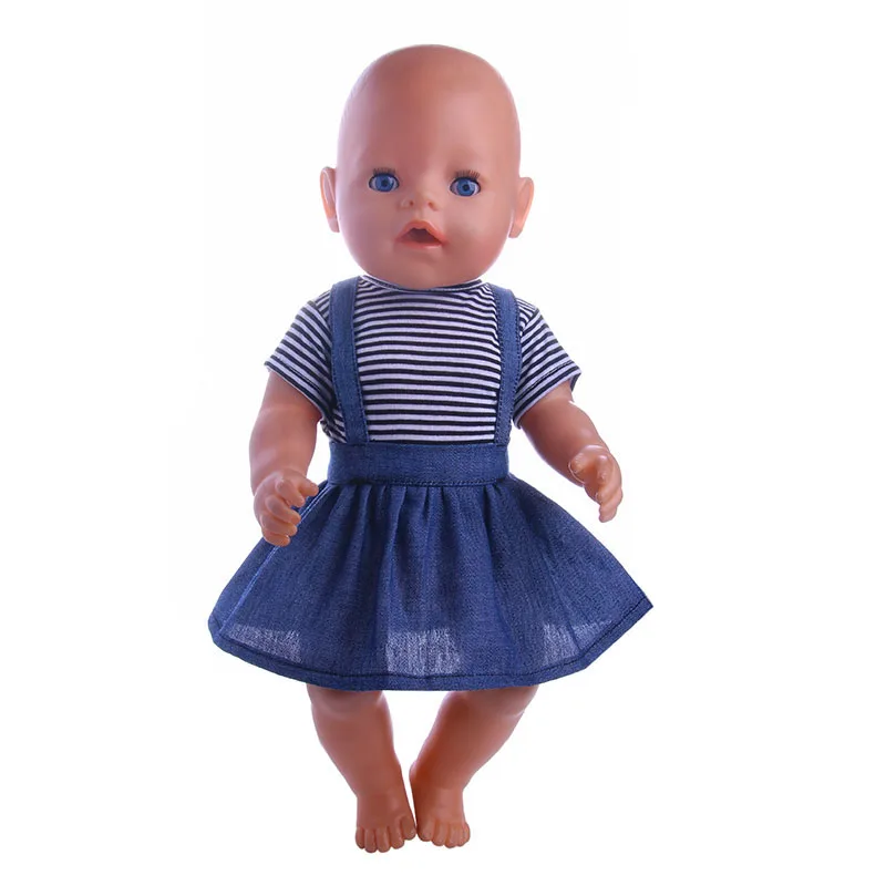 Аксессуары для кукол подходит 43 см новорожденных Одежда 17 дюймов лучший подарок