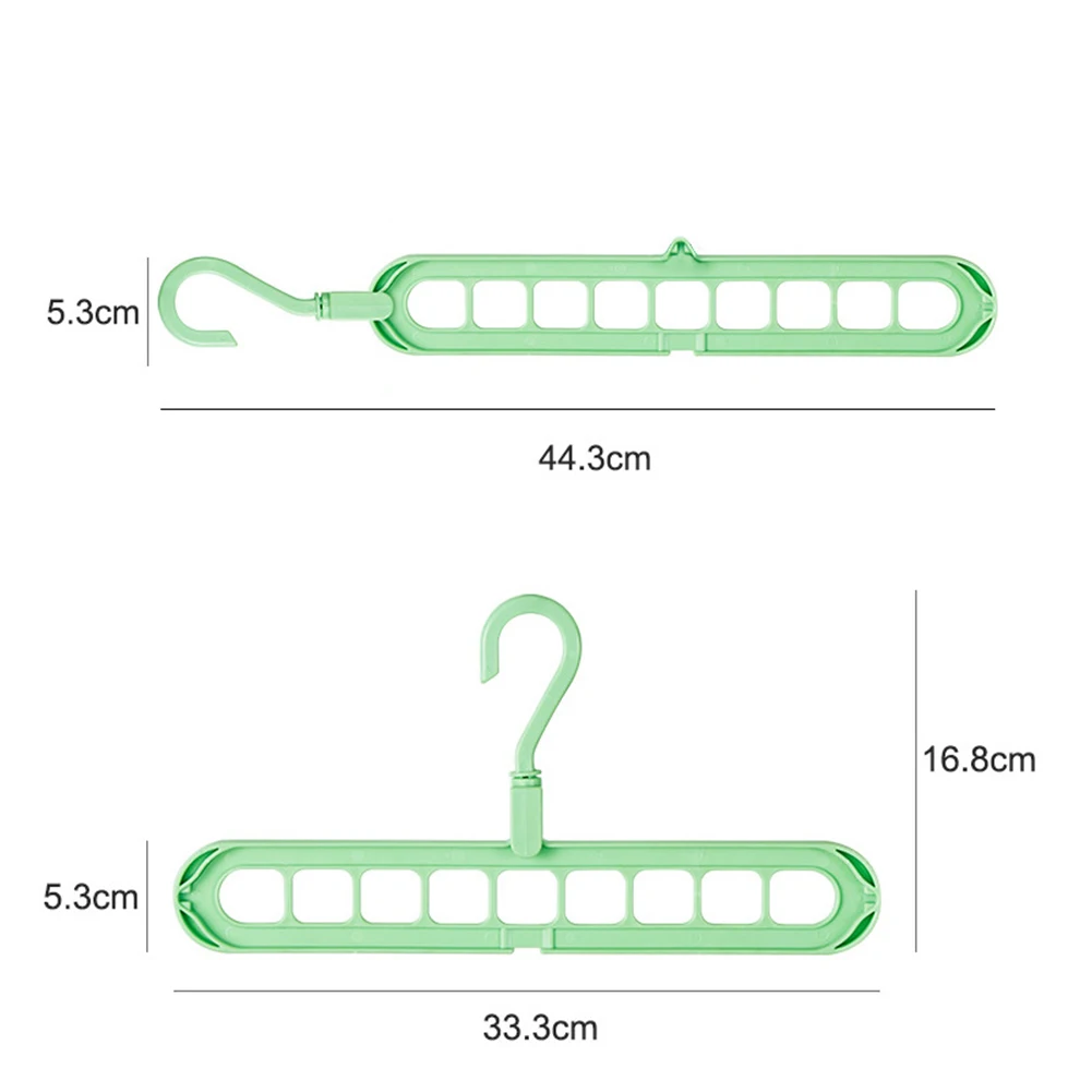 Подставка Magic 9 для сушки одежды многофункциональные пластиковые вешалки